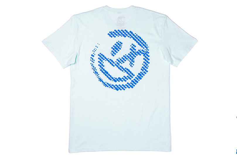 Textured Smiley Tee [Seafoam]