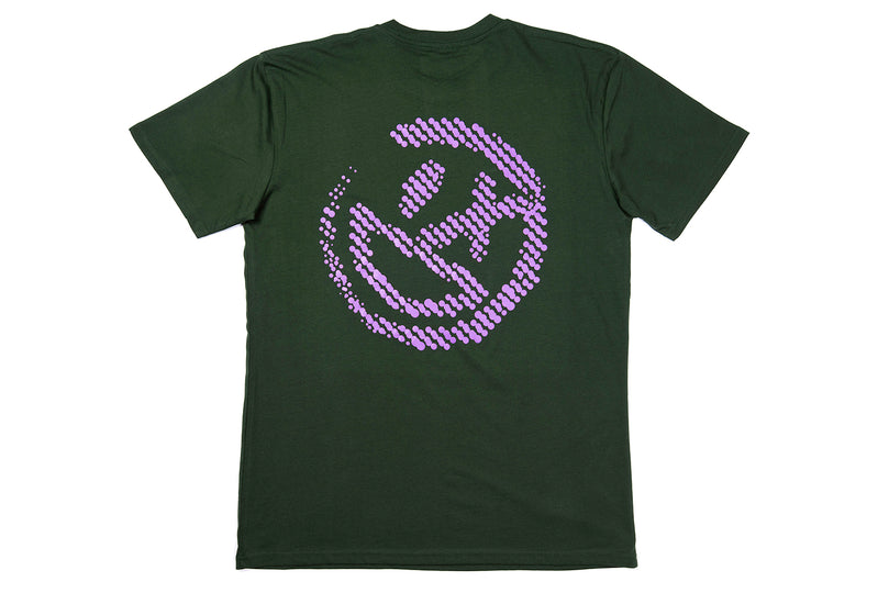 Textured Smiley Tee [Green]